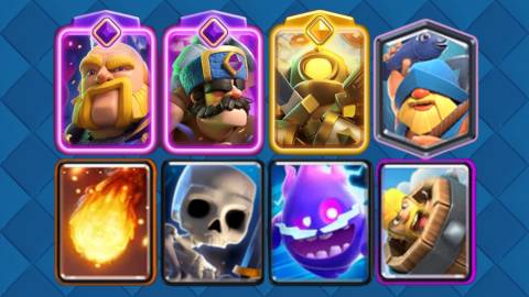 Hero Mini Pekka Royal Giant Cycle Deck