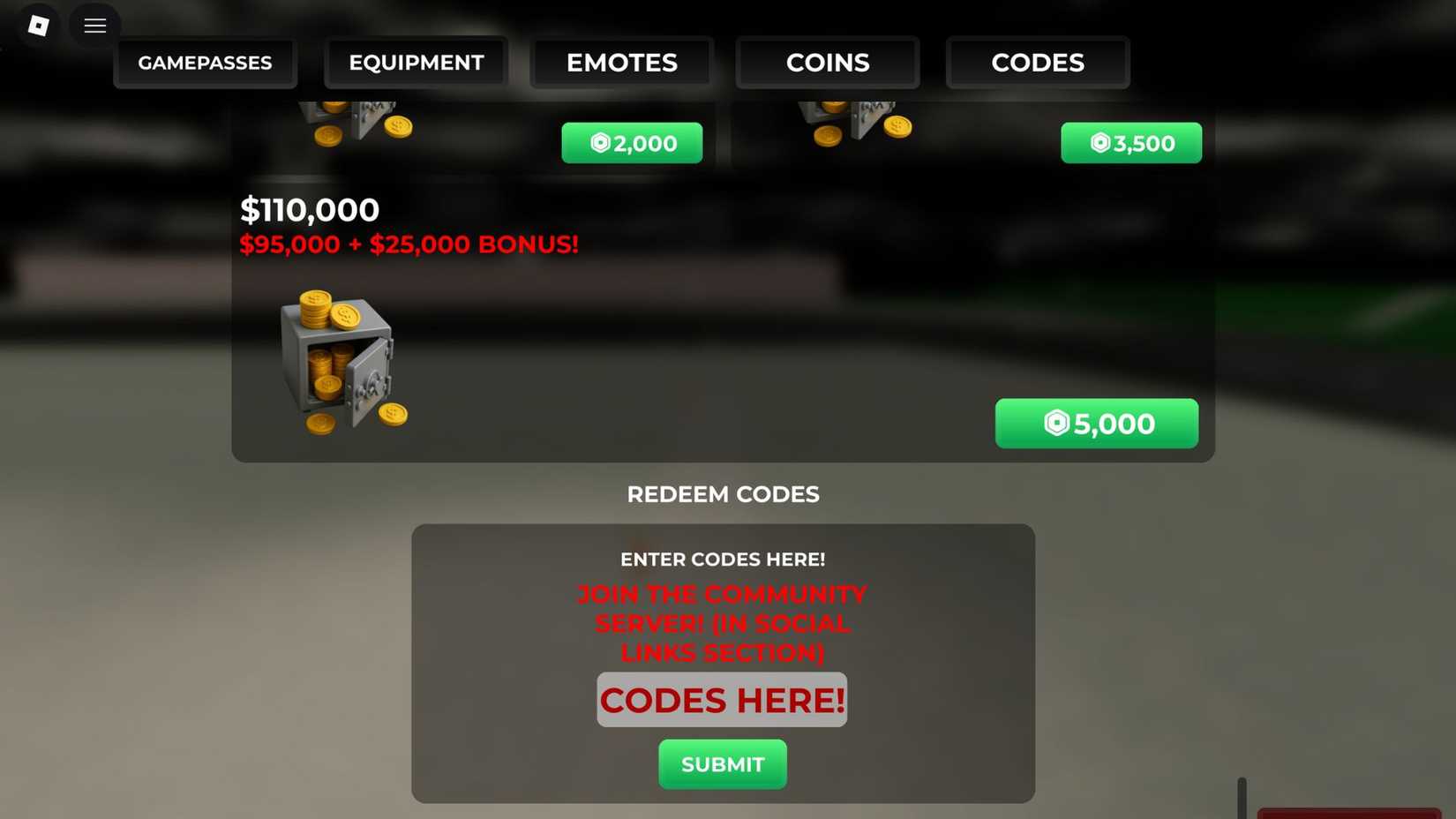 High School Football the codes tab