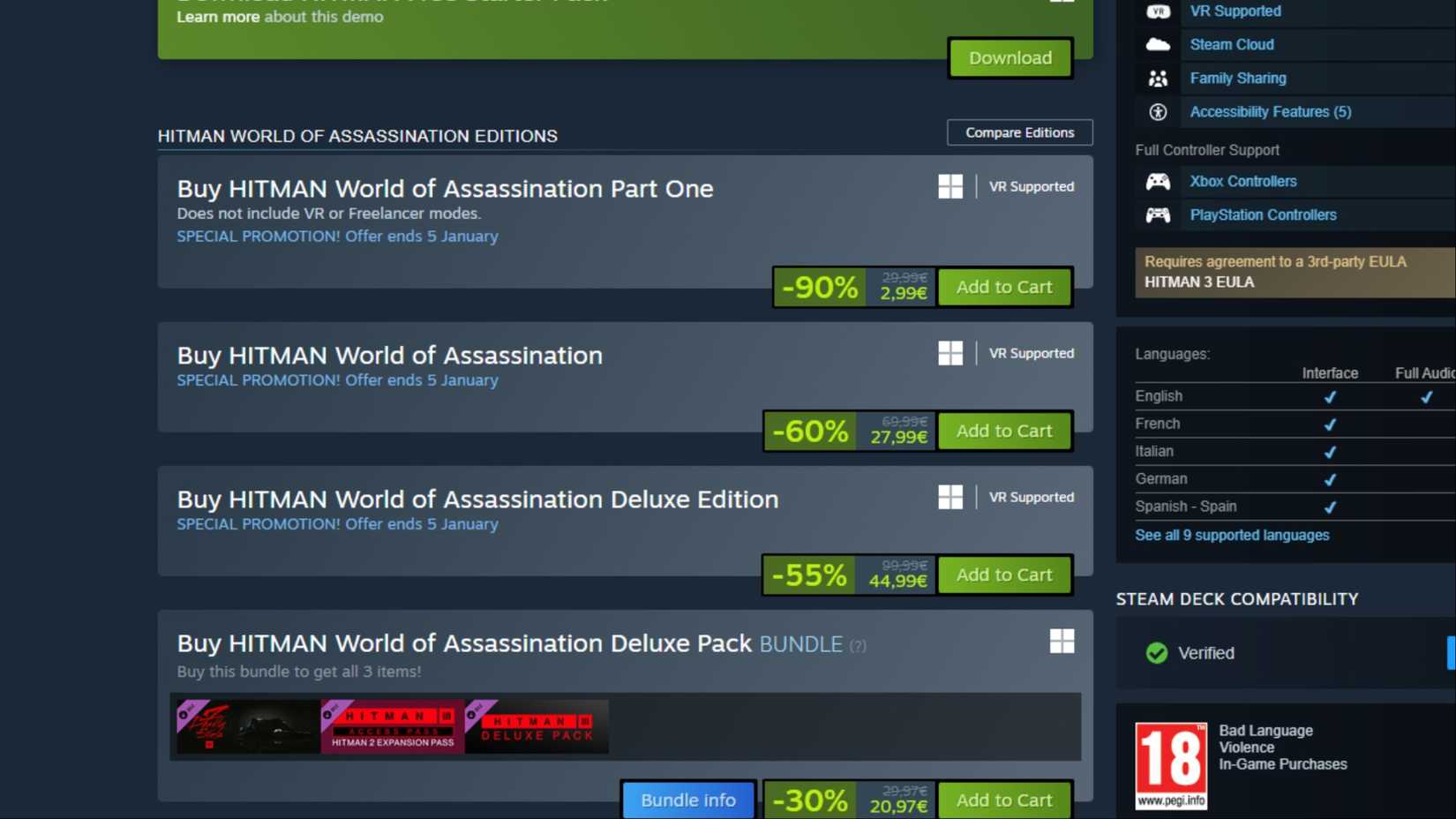 hitman world of assassination editions