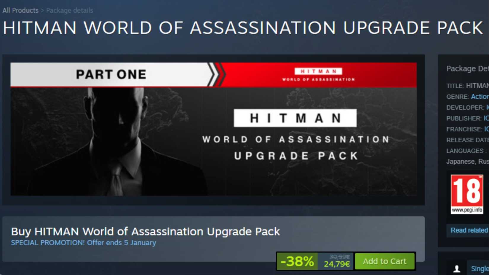 hitman world of assassination upgrade pack