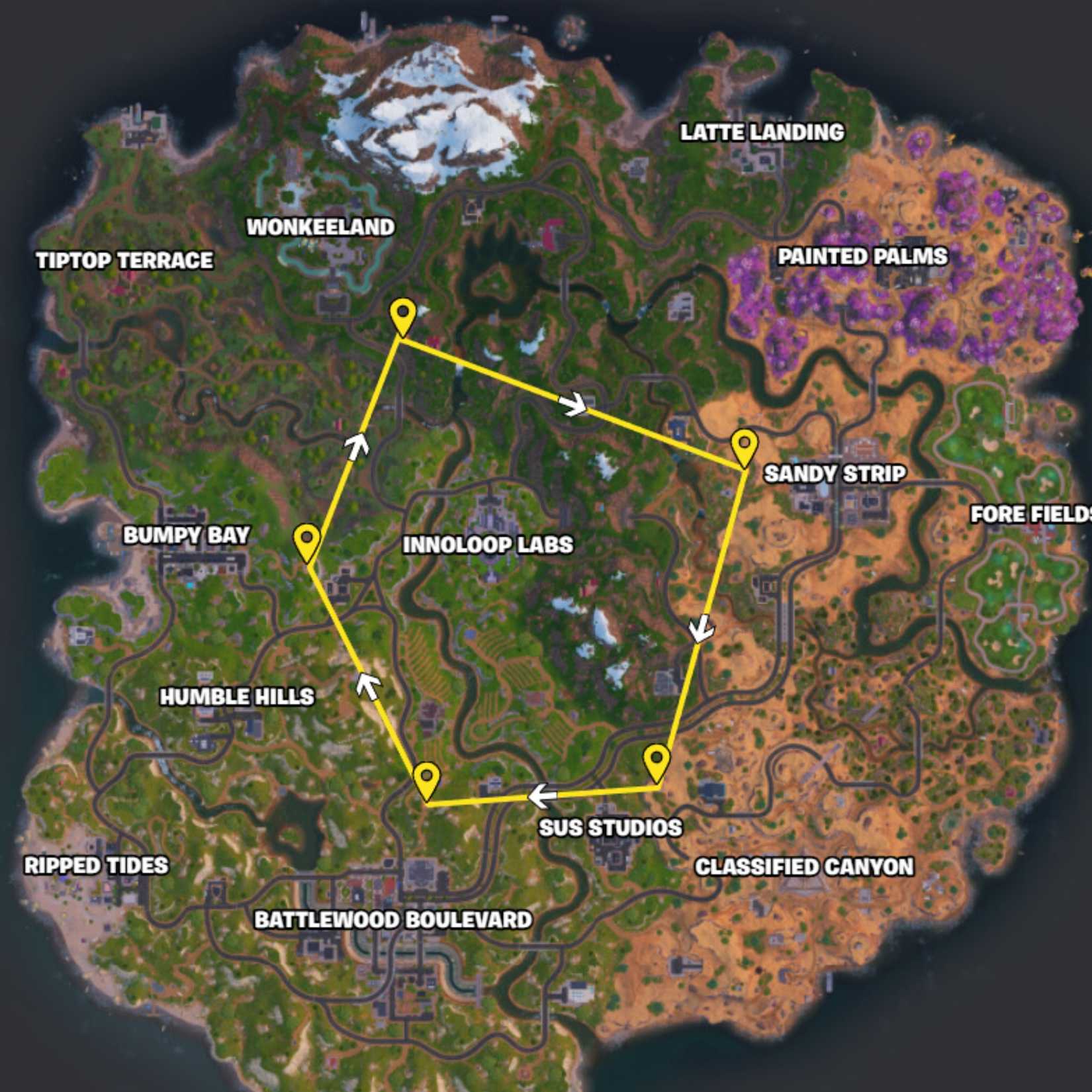 hot air balloon route fortnite