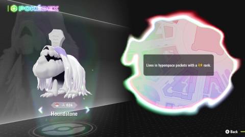houndstone pokemon legends za mega dimension