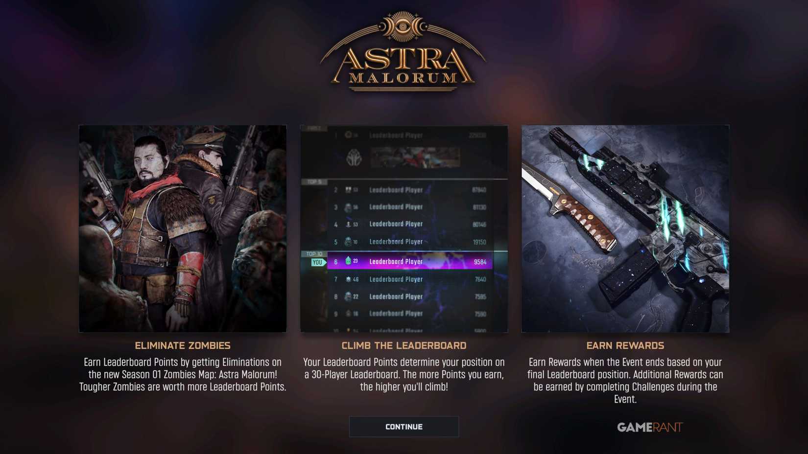 How Does The Astra Malorum Leaderboard Event Work in Black Ops 7 Zombies