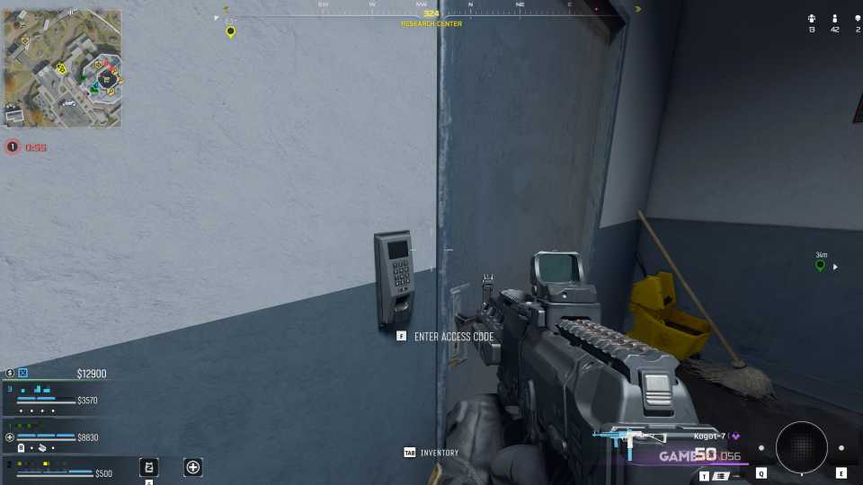 how to access the Security Booth in Warzone