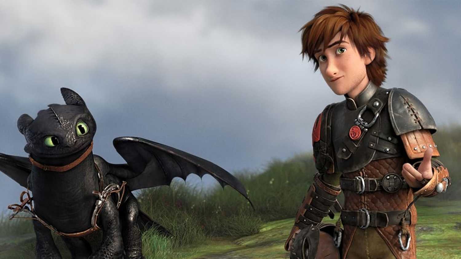 Poster film animasi How to Train Your Dragon 2