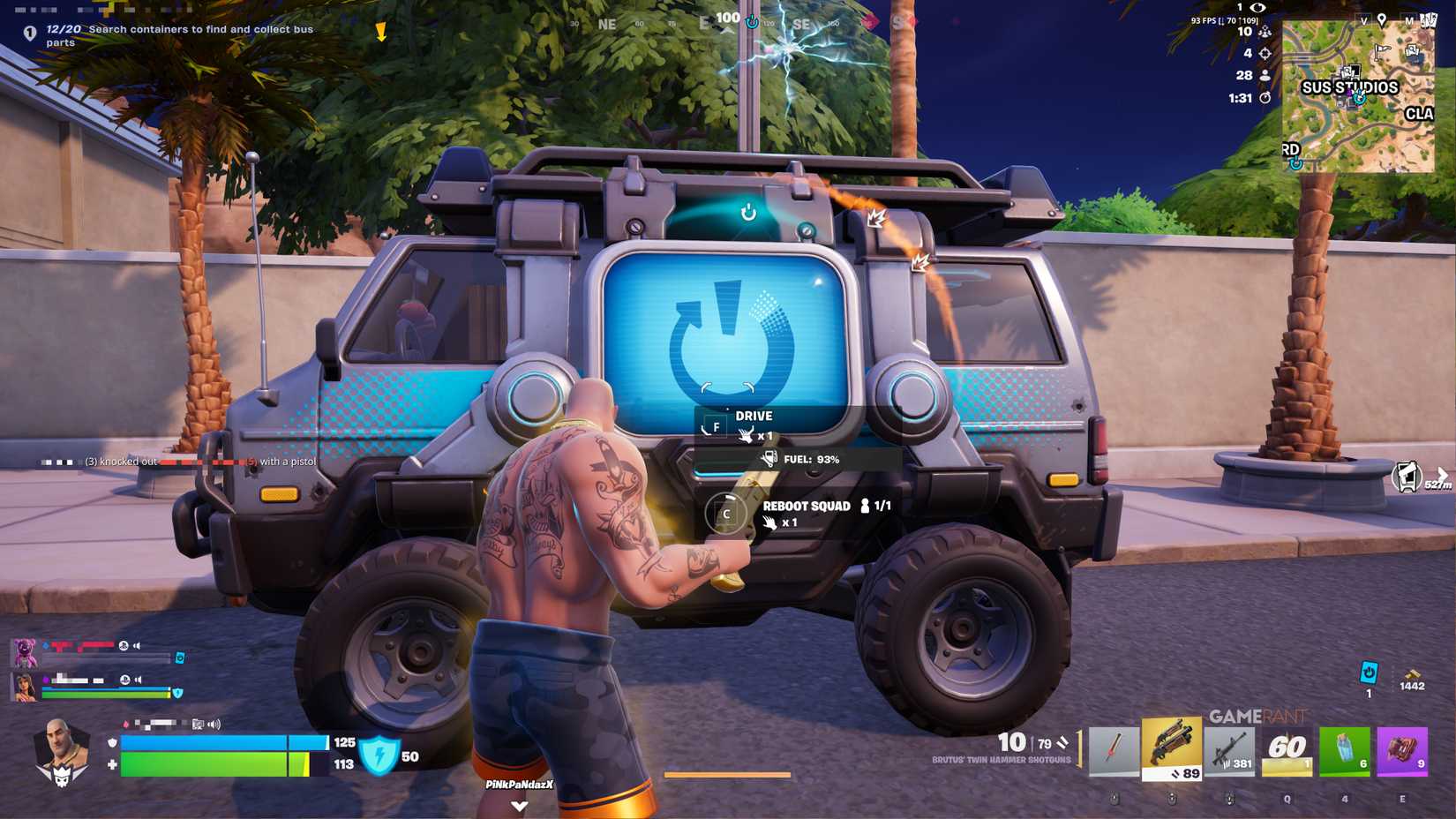 How to Use Drivable Reboot Vans in Fortnite Chapter 7