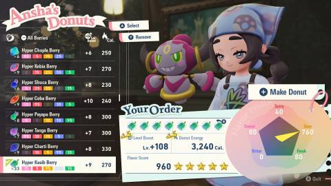 hyper kasib berry donut pokemon legends za mega dimension