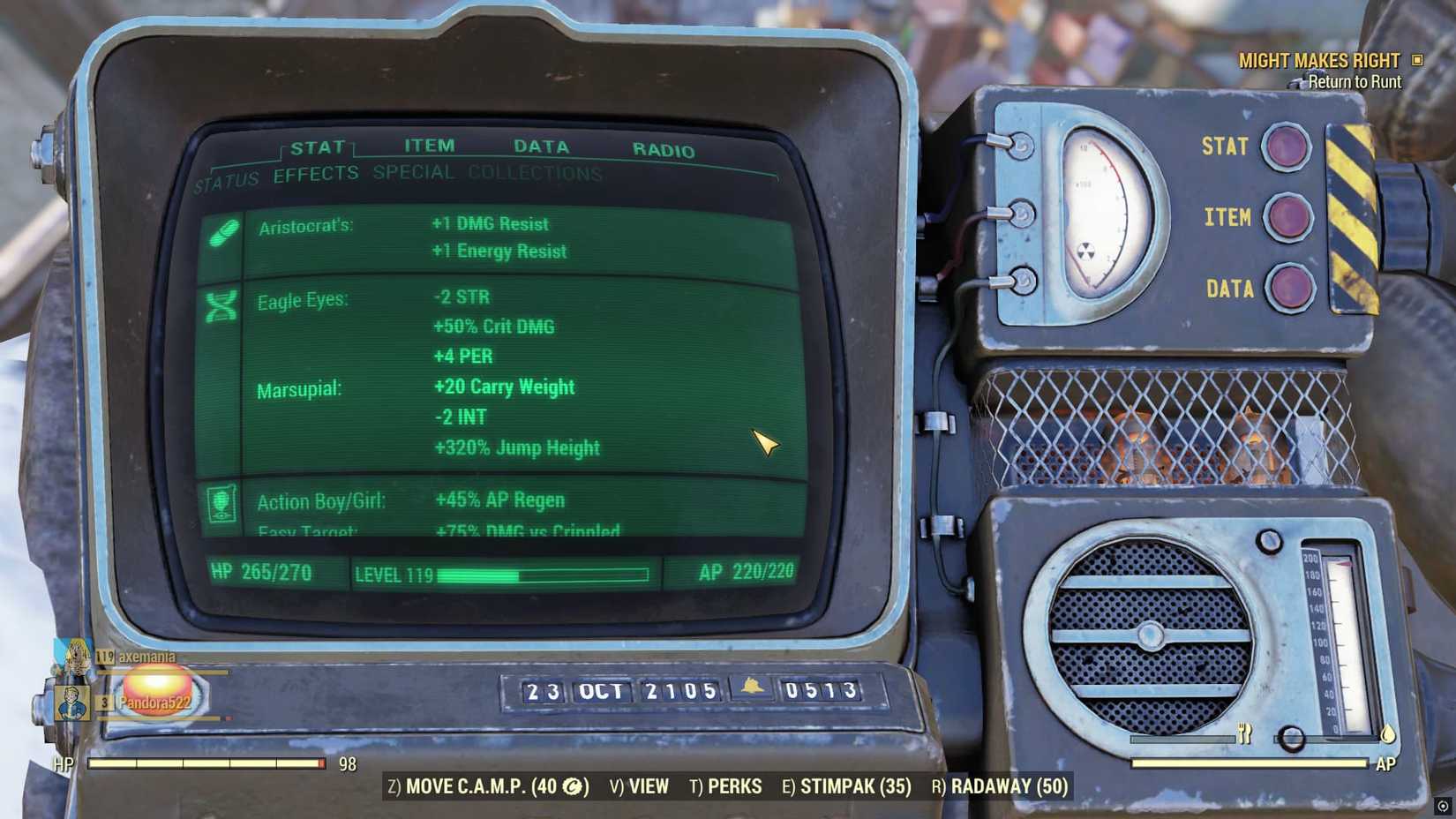 Fallout 76 Mutations List