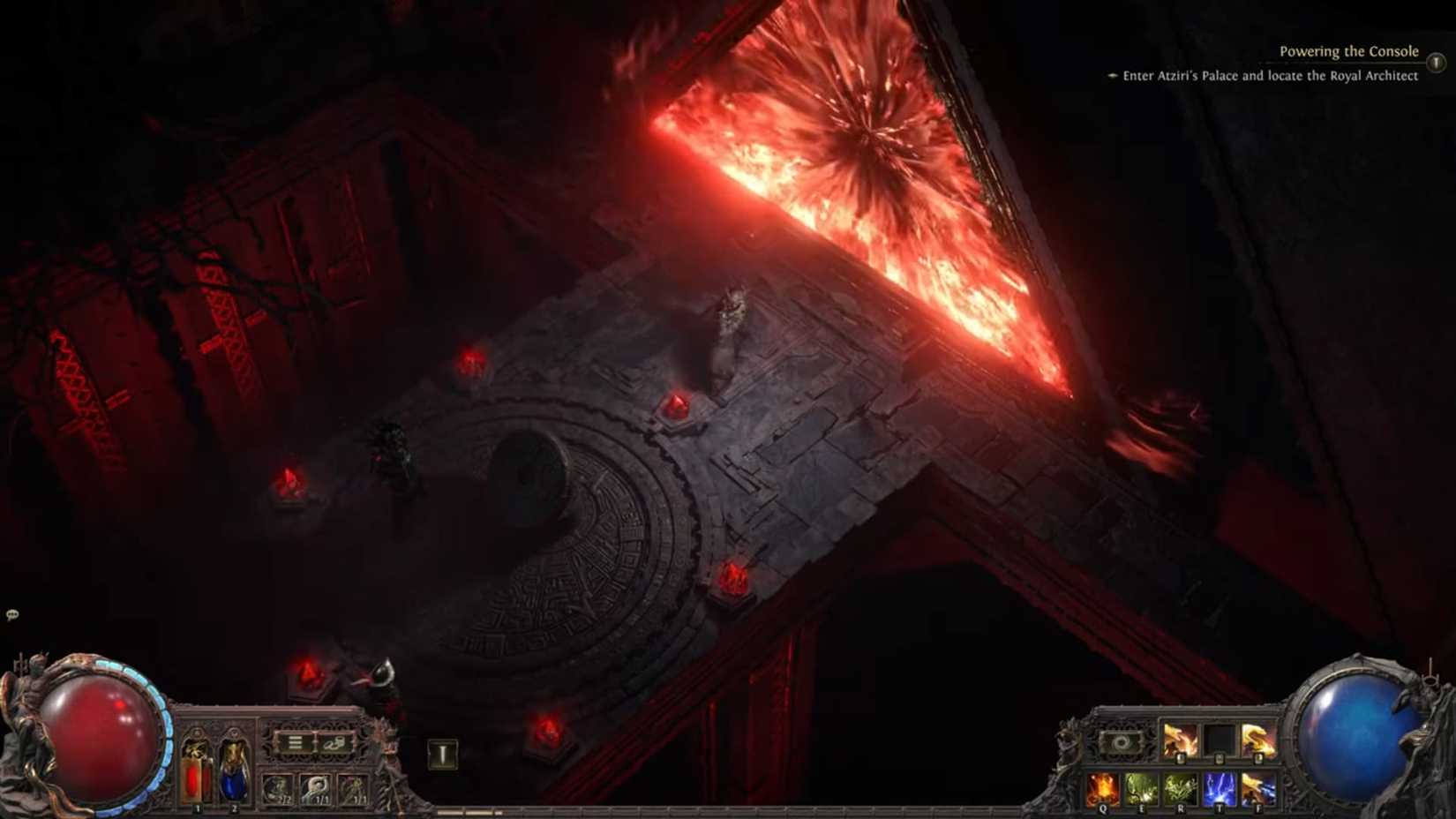 PoE 22 Fate of the Vaal Past Temple Entrance