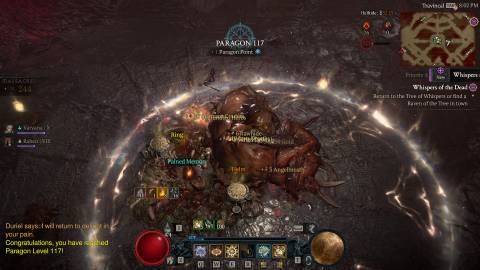 D4 Season 11 Duriel Boss