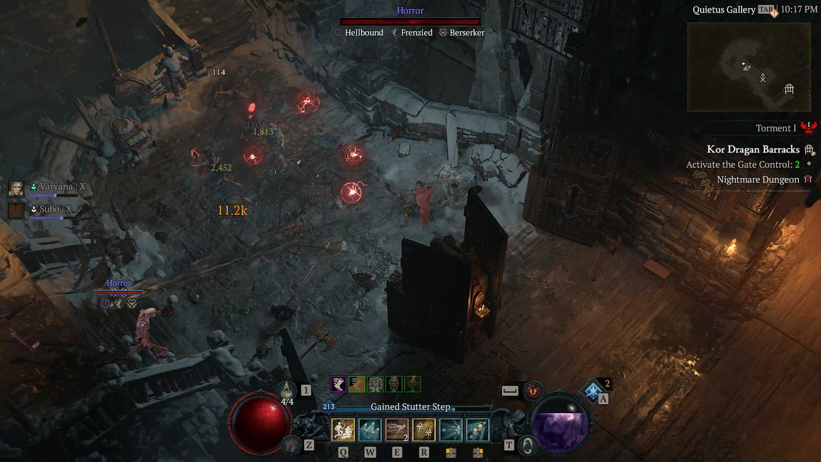 D4 Penetrating Shot skill Rogue