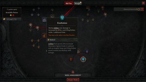 D4 Paladin Exaltation passive