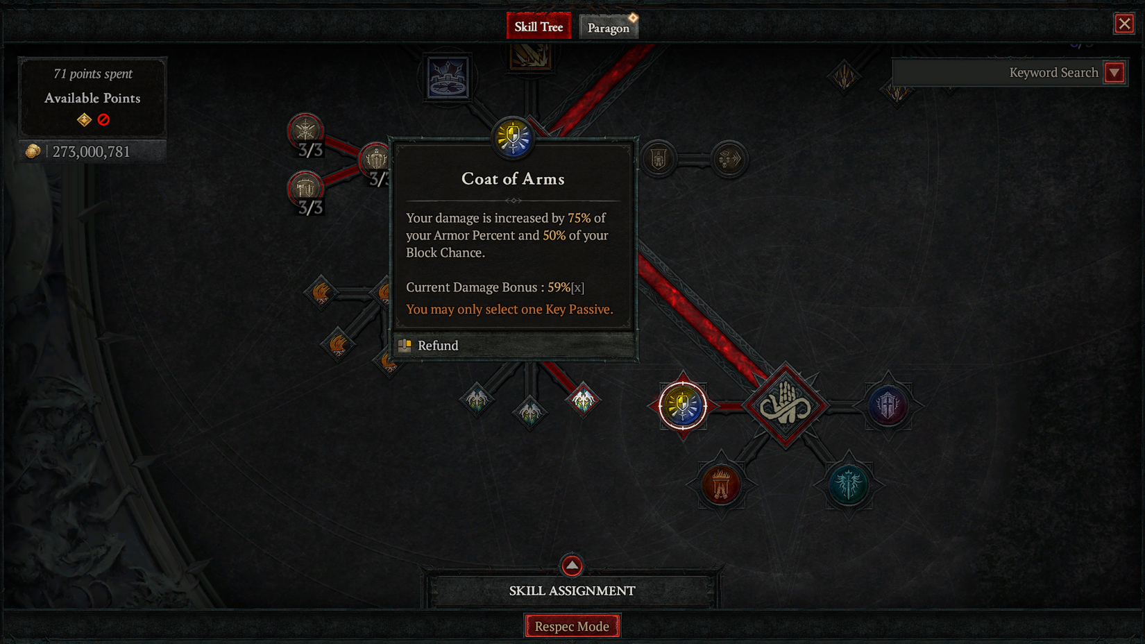 D4 Coat of Arms passive