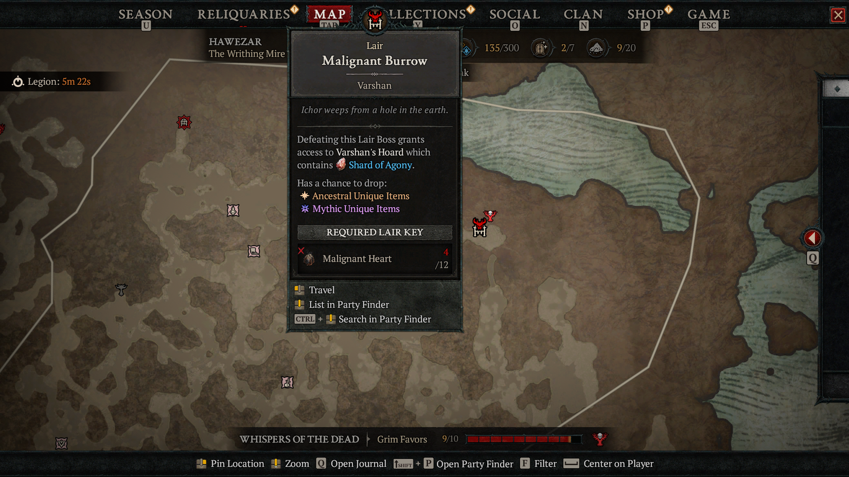 D4 Varshan boss location