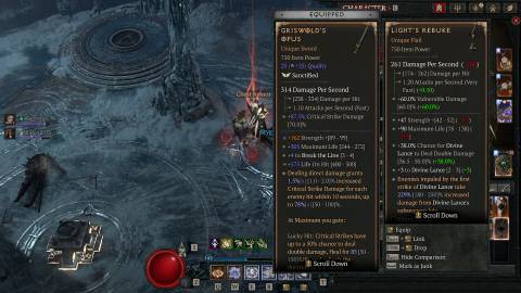 D4 Light's Rebuke Drop