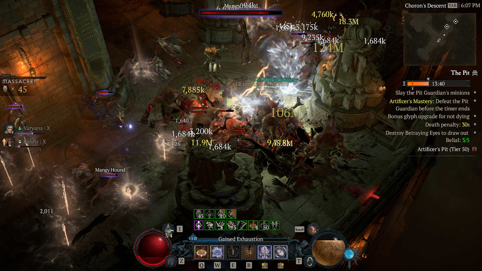 D4 Shield of Retribution Build T50 Pit