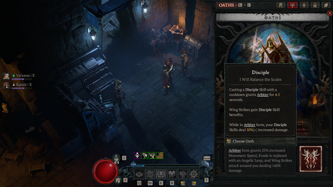 D4 Disciple Oath description