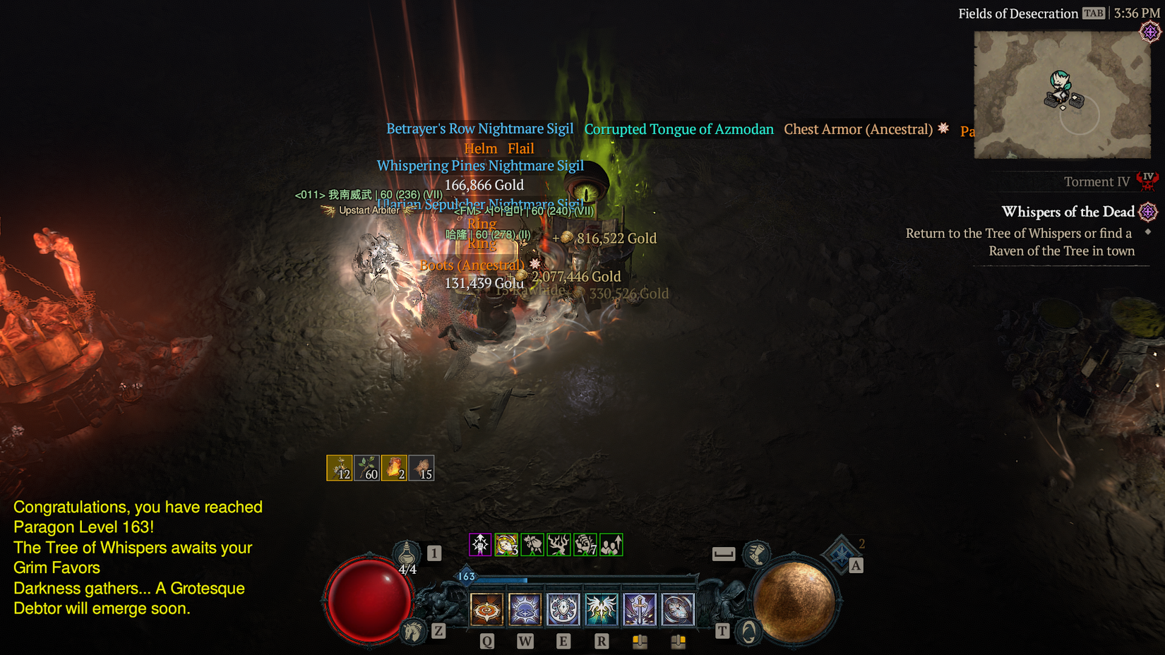 D4 Season 11 Azmodan Nightmare Sigil farm