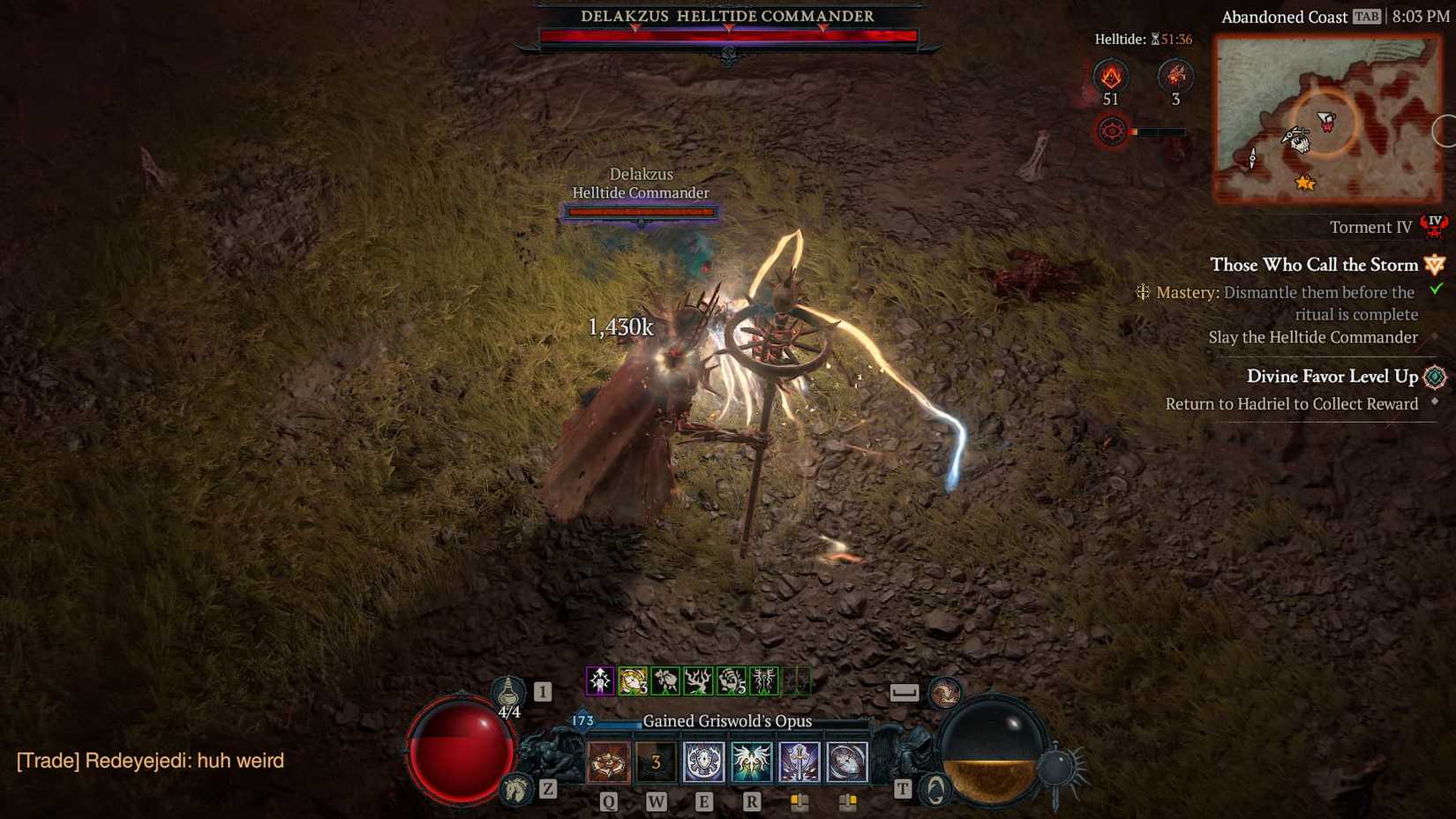 D4 Helltide Commander Storm Event