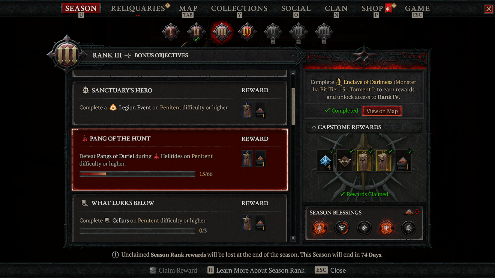 D4 Муки Охоты