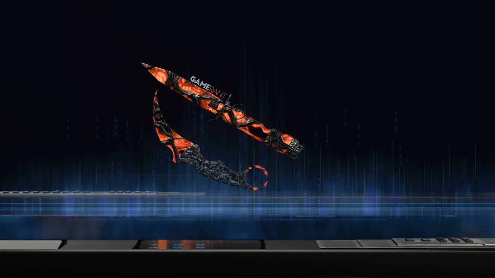 Infestation Camo Preview on the Ballistic Knife - Black Ops 7