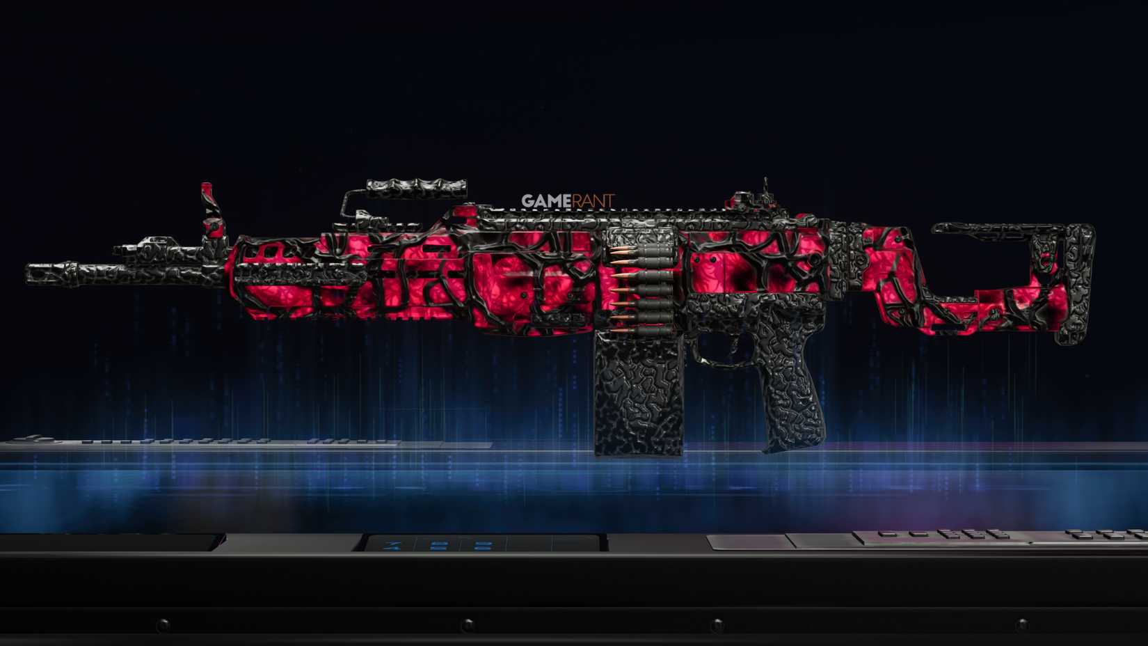Infestation Camo Preview on the Sokol 545 - Black Ops 7