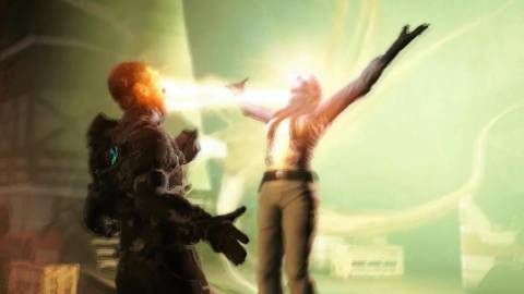 Isaac confronting his wife in Dead Space 2 (2011)