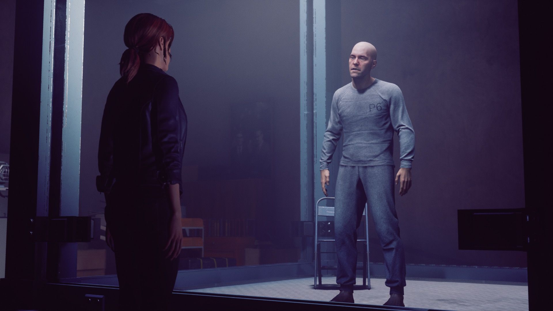 Jesse talking to Dylan in Control