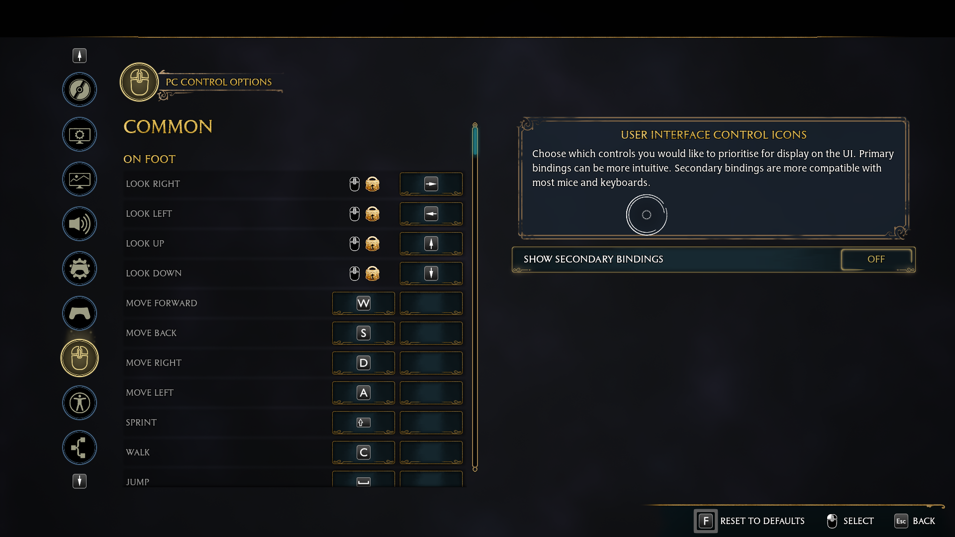 Q Keybind Should You Play Hogwarts Legacy With a Controller or Mouse and Keyboard?
