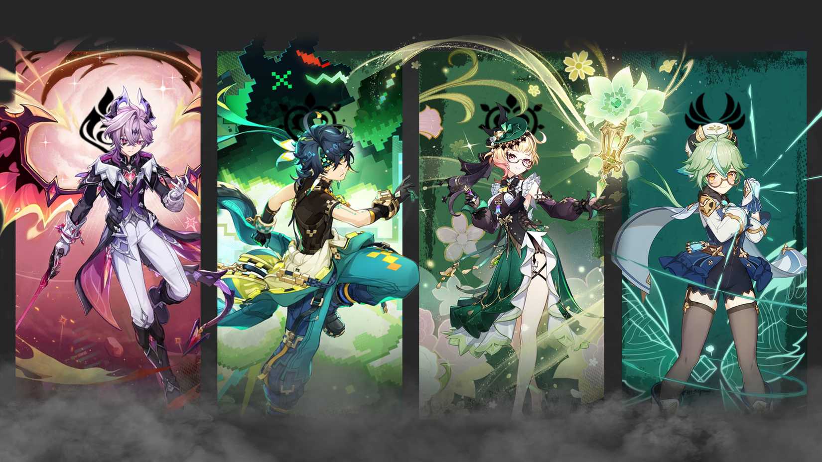 Kinich-Emilie-Sucrose-and Durin Team Composition In Genshin Impact