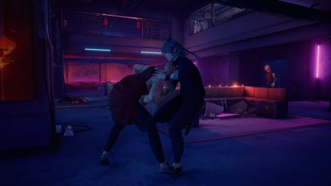 Kneeing an opponent in Sifu