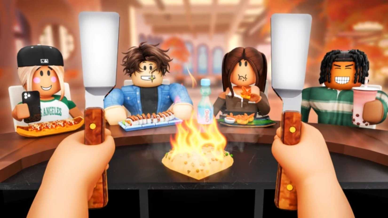 Kohau Hibachi Restaurant characters