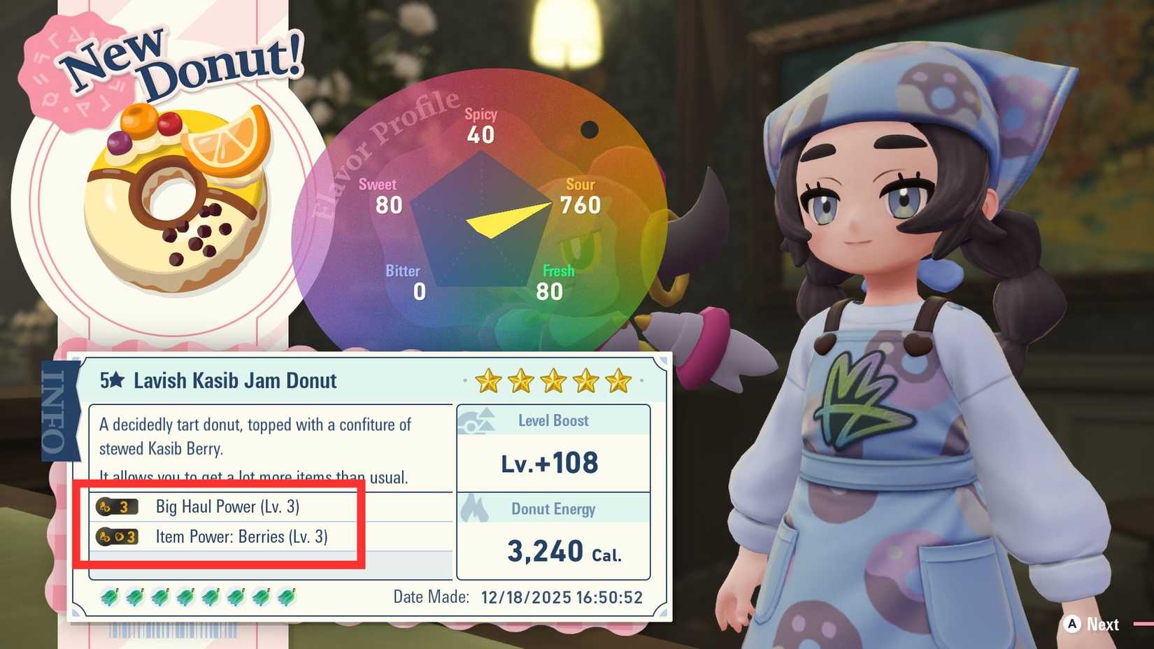 lavish kasib jam donut pokemon legends za mega dimension-1