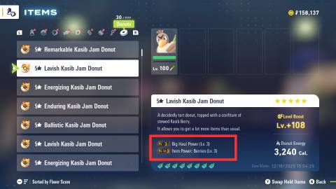 lavish kasib jam donut  pokemon legends za mega dimension