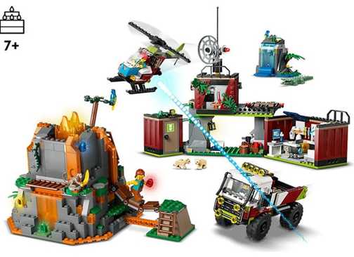 LEGO City Jungle Explorer Base Cave 60691-1