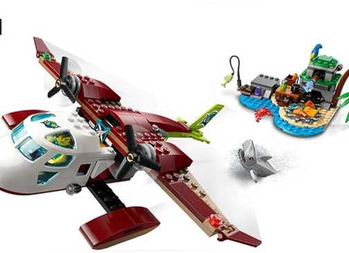 LEGO City Survivor Island Seaplane 60693-1