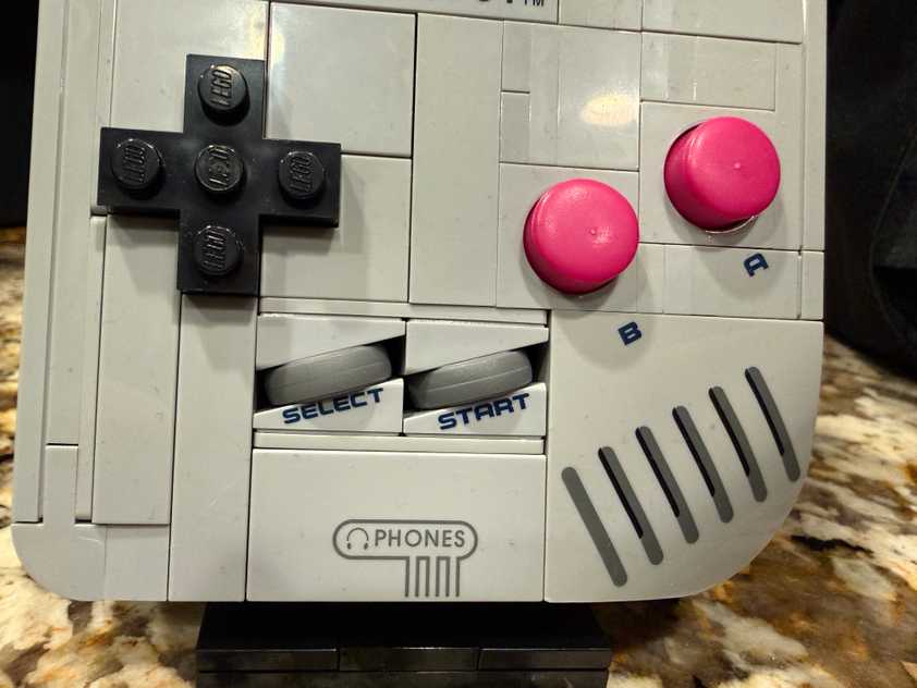 LEGO Game Boy - buttons