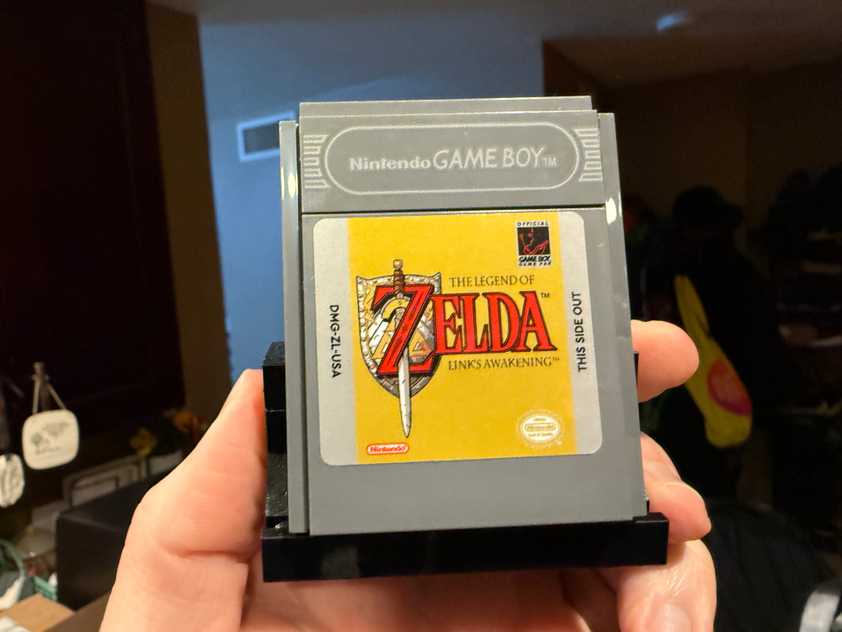LEGO Game Boy - zelda cartridge