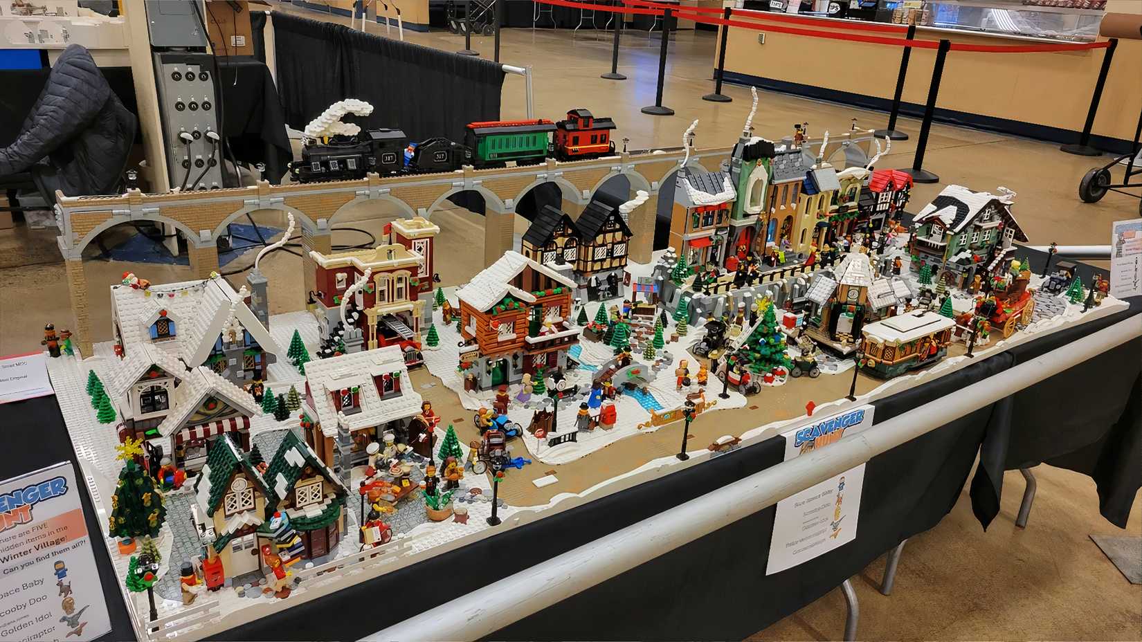 LEGO Winter Village Scavenger Hunt