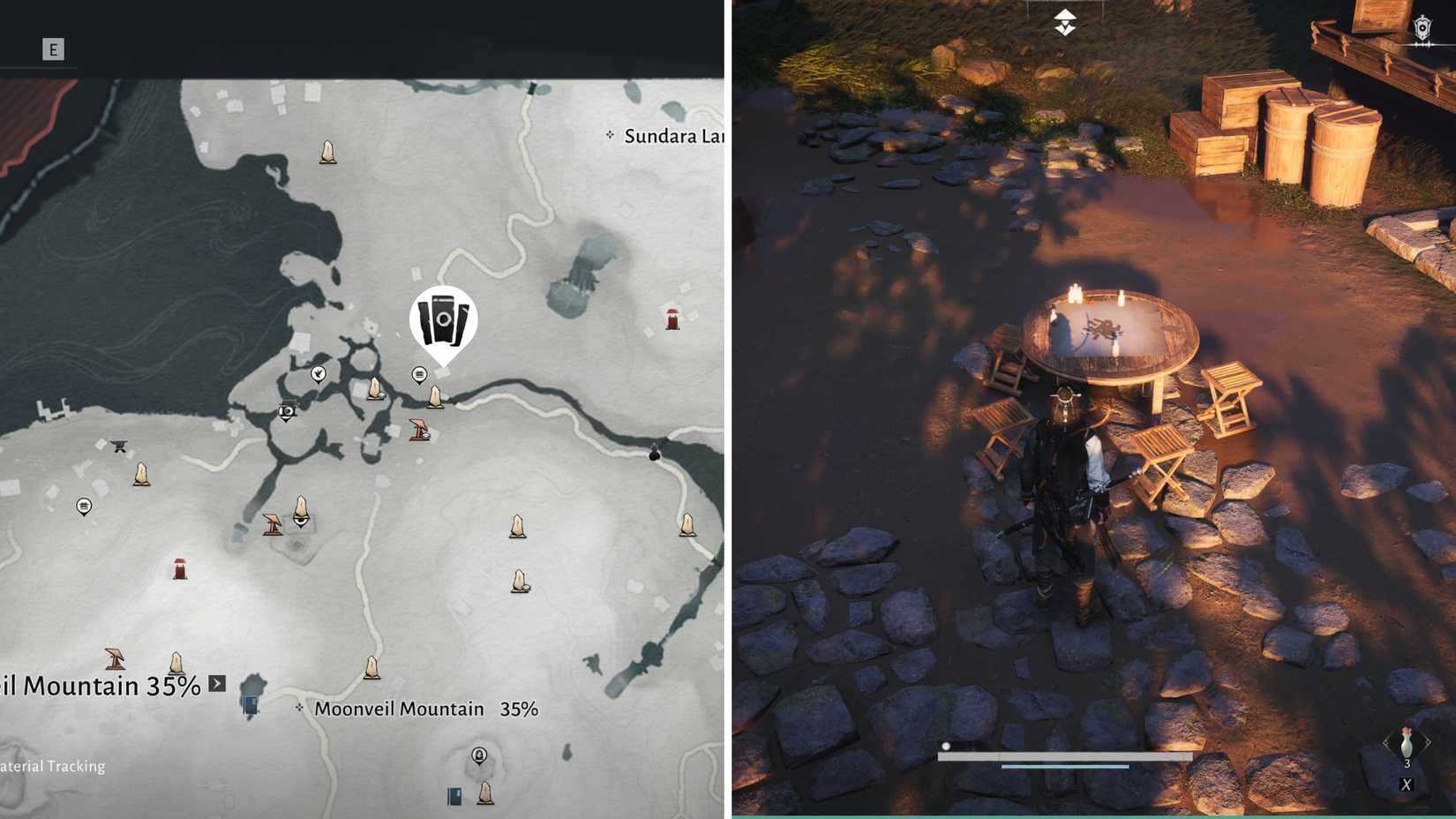 li peiran madiao card location where winds meet