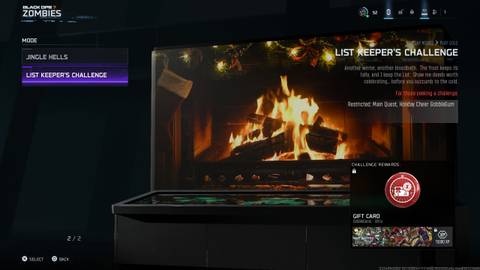 list keeper challenges