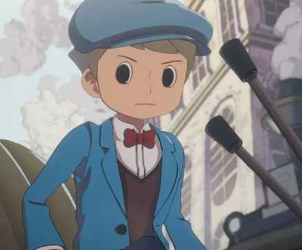Luke in Professor Layton and the New World of Steam