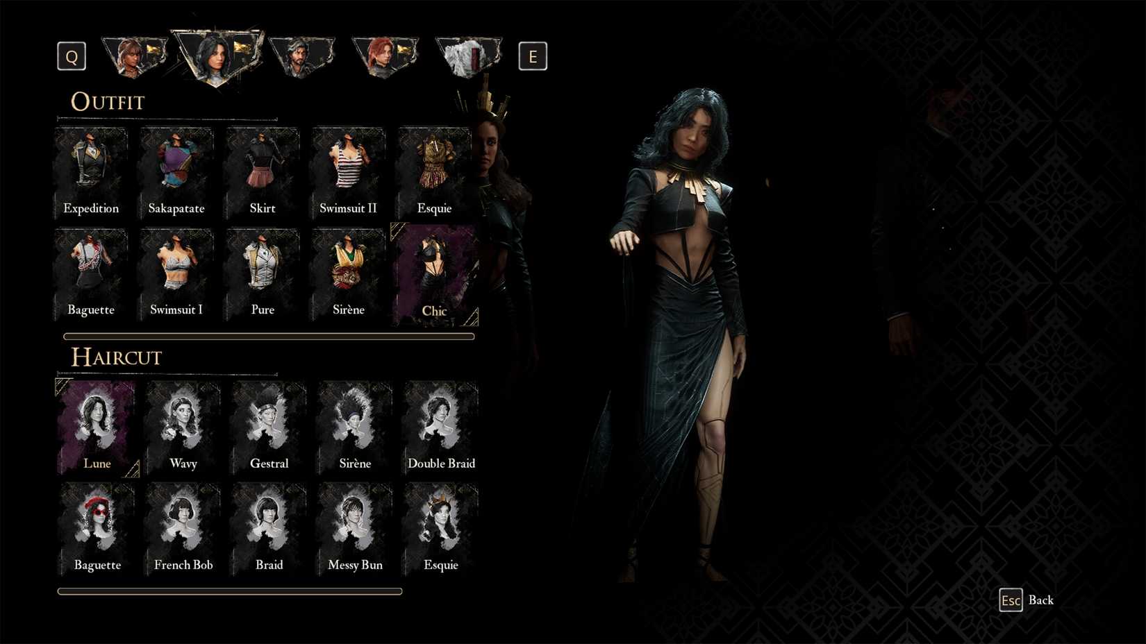 Outfit Chic untuk Lune di Clair Obscur Expedition 33