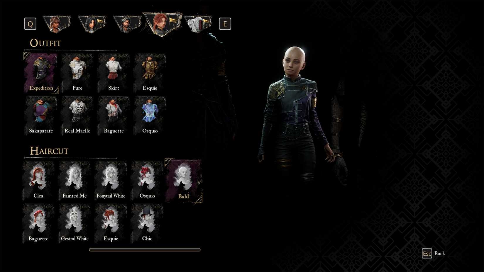 Haircut Bald untuk Maelle di Clair Obscur Expedition 33