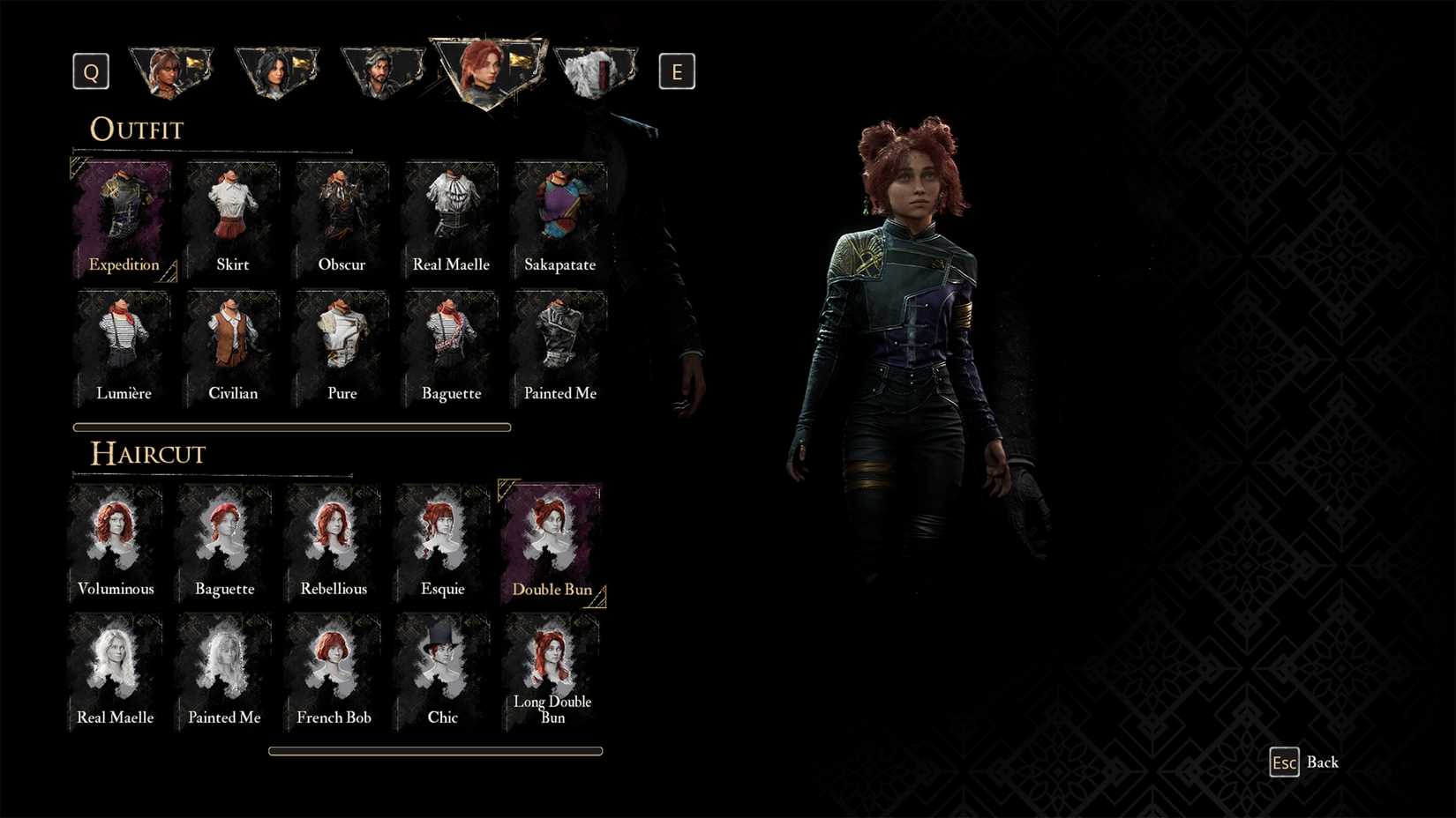 Haircut Double Bun untuk Maelle di Clair Obscur Expedition 33