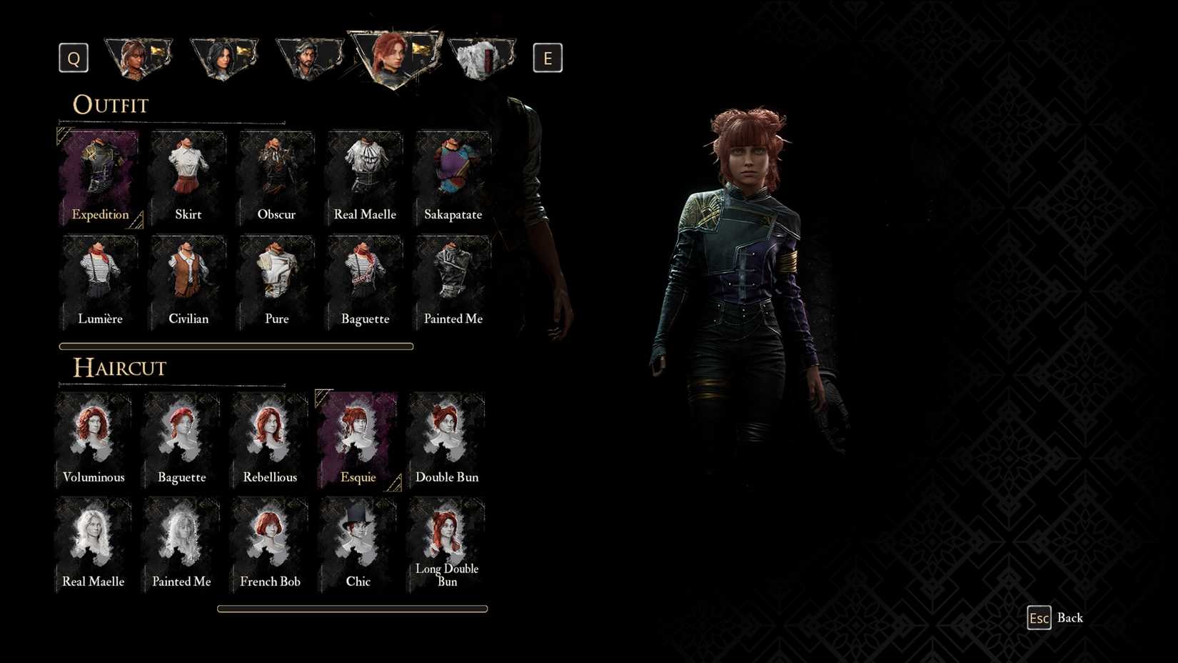 Haircut Esquie untuk Maelle di Clair Obscur Expedition 33