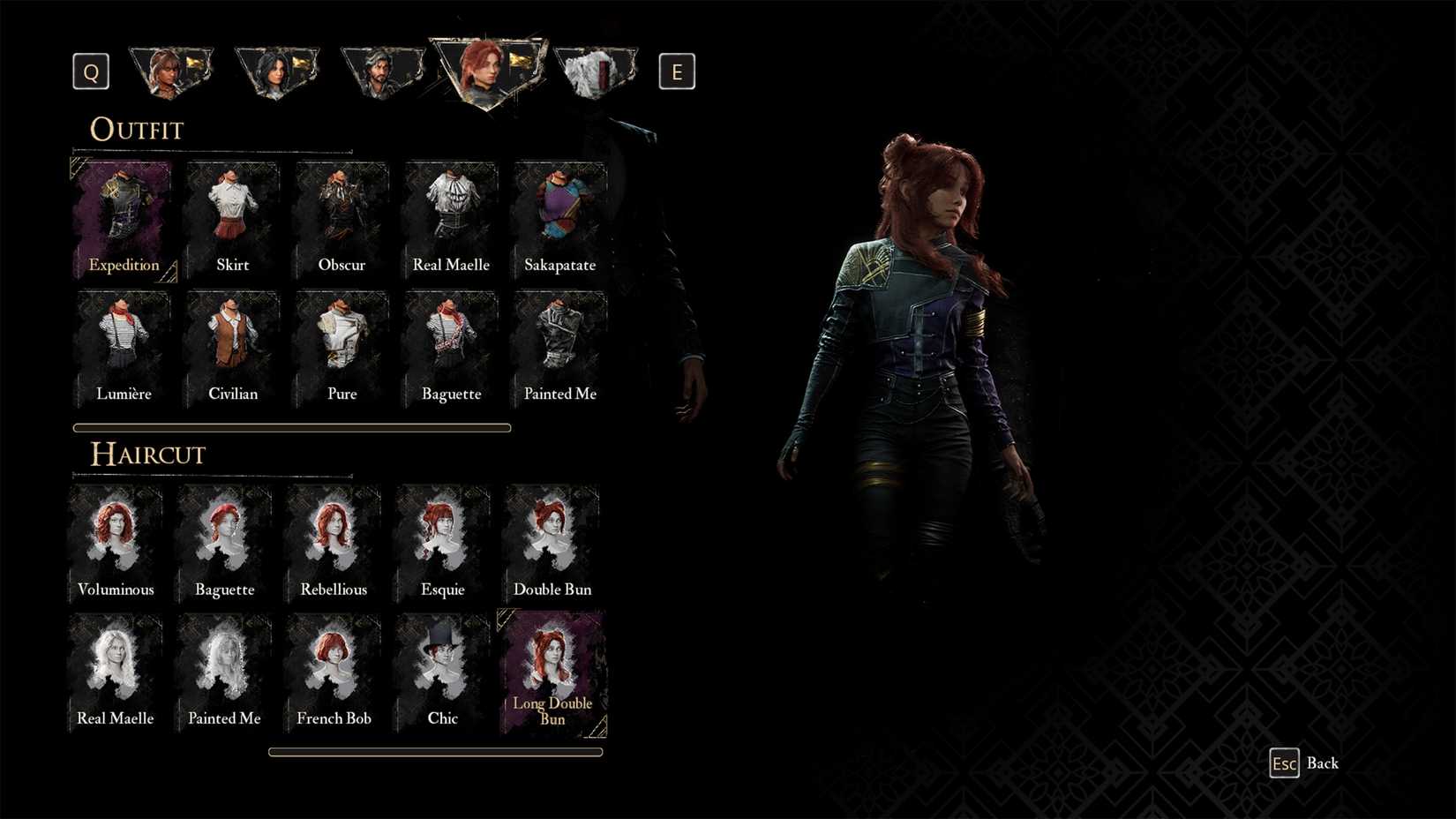 Haircut Long Double Bun untuk Maelle di Clair Obscur Expedition 33