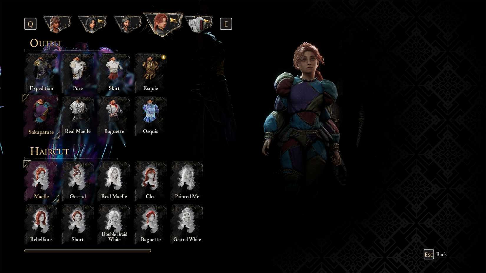 Outfit Sakapatate untuk Maelle di Clair Obscur Expedition 33