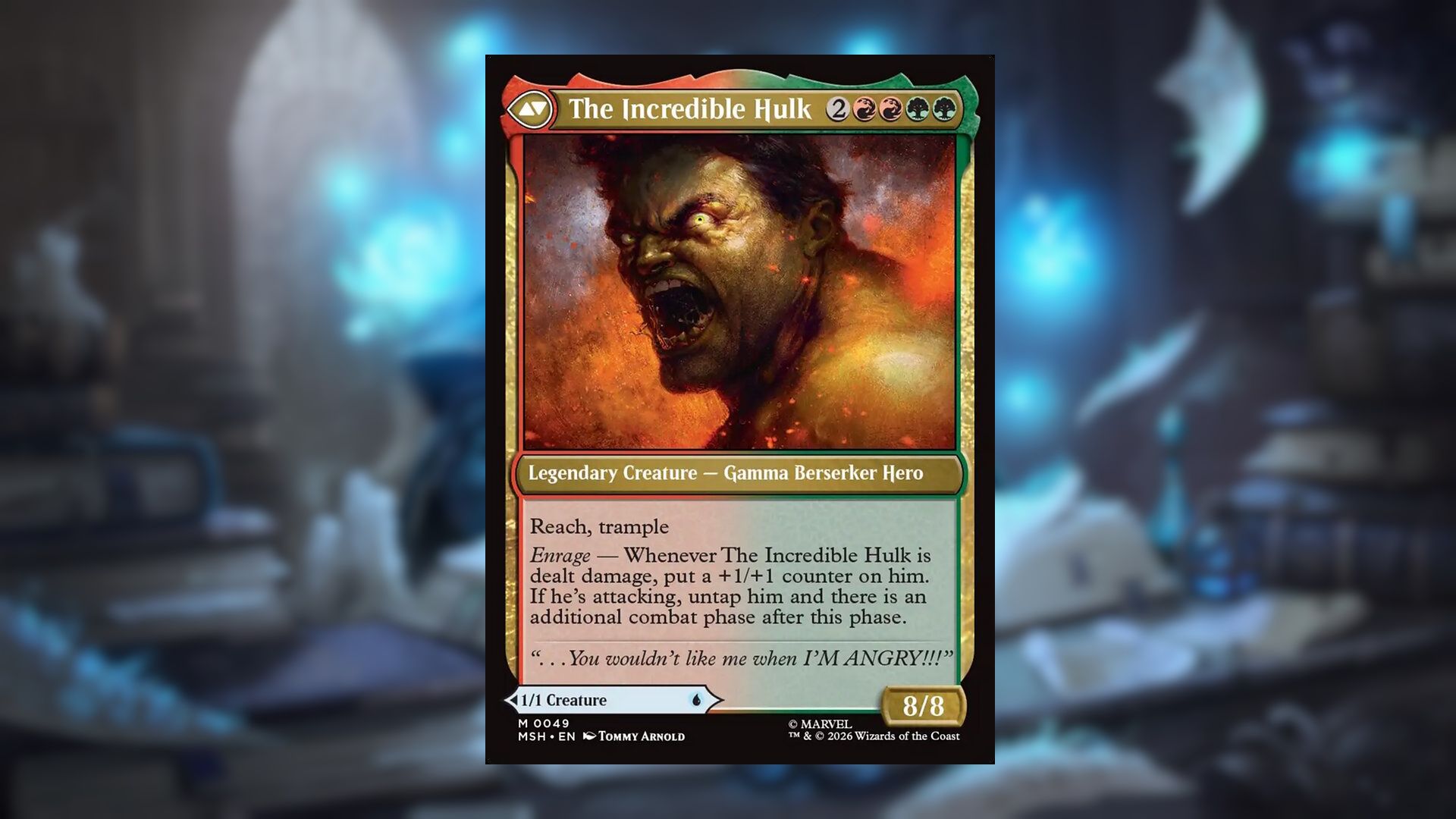 Magic: The Gathering's New Marvel Cards Makes The Hulk OP