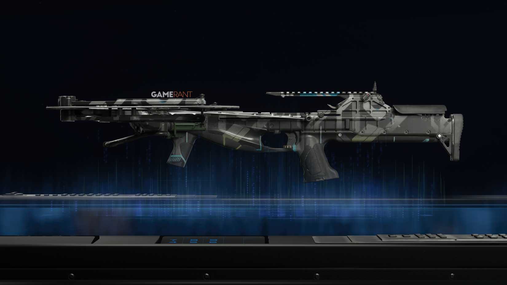 Mainframe Camo Preview on the NX Ravager - Black Ops 7